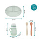 Grow ISY Silicone Feeding Set | Feeding Set | Babymoov for Mamas & Papas LB - 6hr