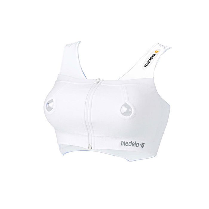 Hands Free Pumping Bustier White | Nursing Bras | Medela for Mamas & Papas LB - 6hr