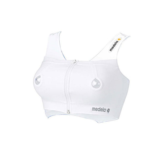 Hands Free Pumping Bustier White | Nursing Bras | Medela for Mamas & Papas LB - 6hr