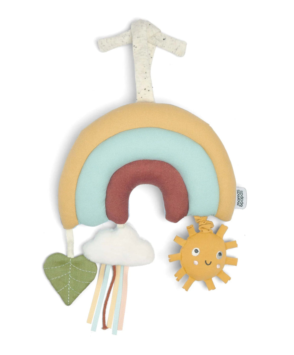 Hanging Musical Rainbow Toy | Toy | Mamas & Papas for Mamas & Papas LB - 6hr