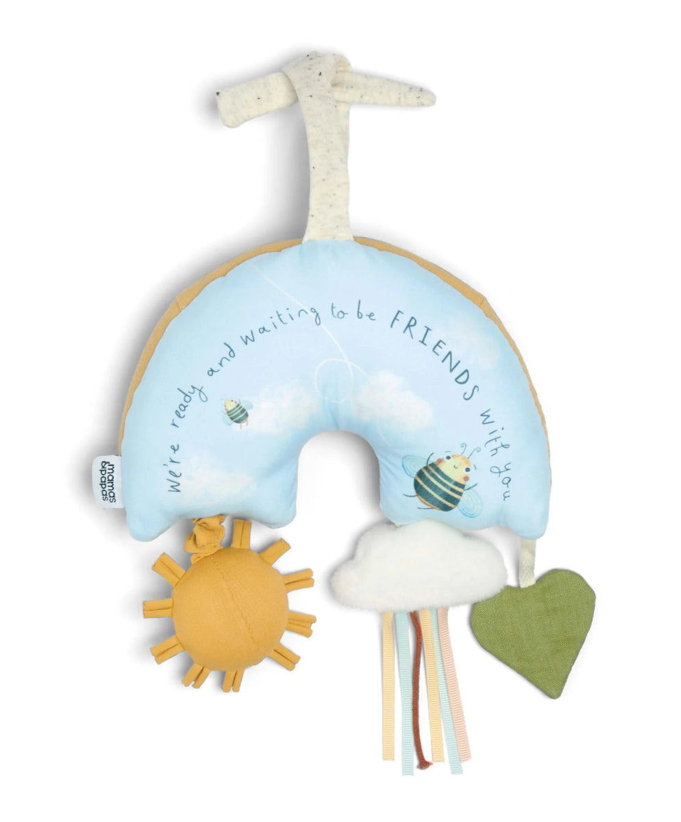 Hanging Musical Rainbow Toy | Toy | Mamas & Papas for Mamas & Papas LB - 6hr