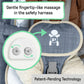 Happy Belly Rock - to - Bounce - Massage Seat - Chambray | Rocker | Ingenuity for Mamas & Papas LB - Christmas