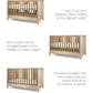 Harwell Cotbed - Cashmere | Cot | Mamas & Papas for Mamas & Papas LB - Cots & Cotbeds