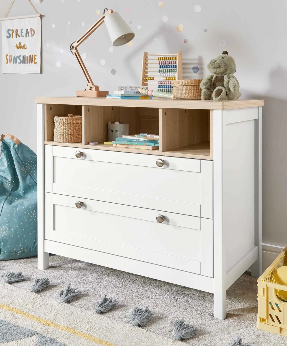 Harwell Dresser Changer - White | Dresser | Mamas & Papas for Mamas & Papas LB - Dressers & changers