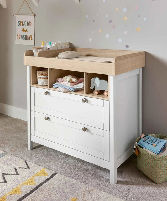 Harwell Dresser Changer - White | Dresser | Mamas & Papas for Mamas & Papas LB - Dressers & changers