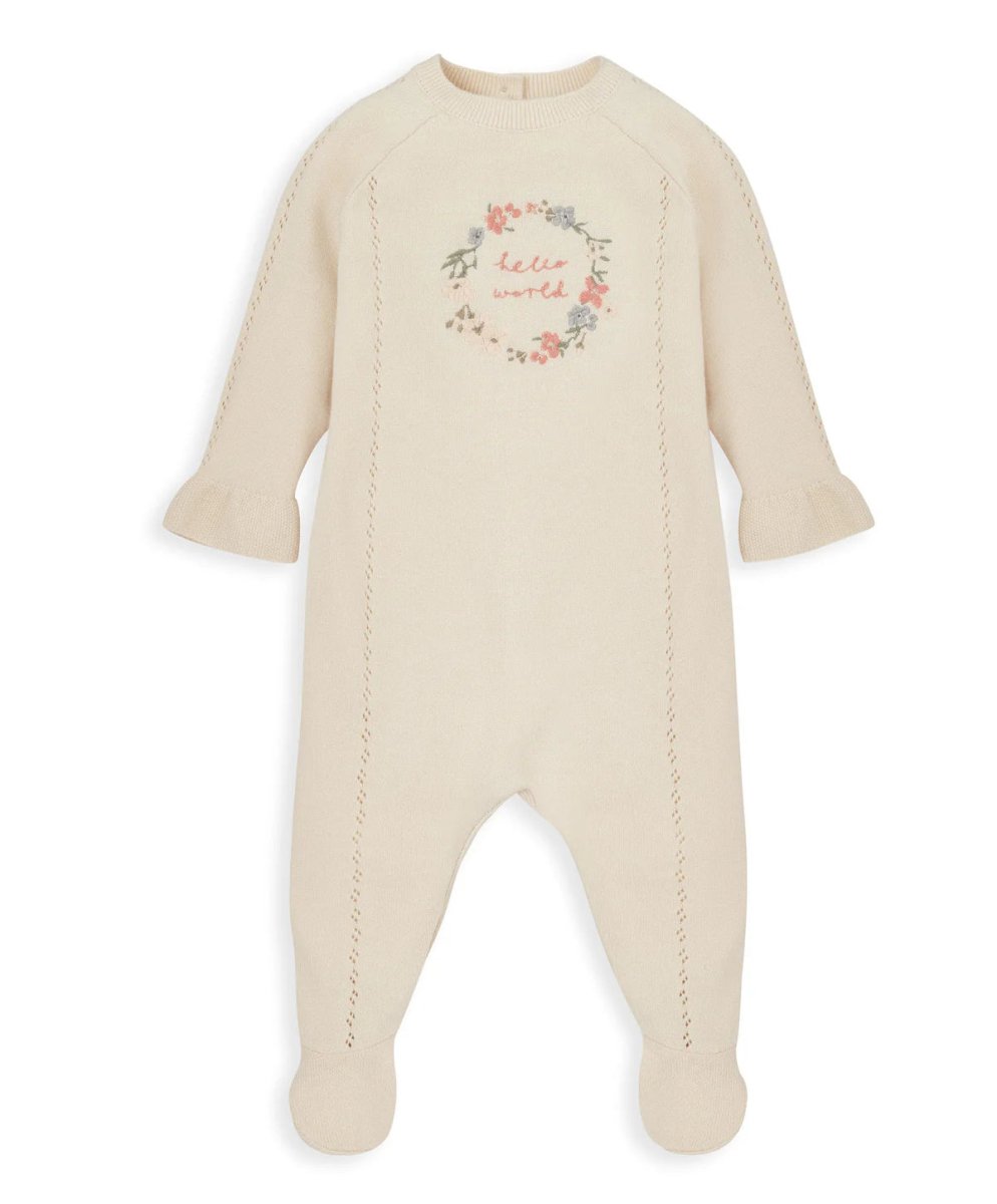 Hello World All In One | Sleepsuit | Mamas & Papas for Mamas & Papas LB - 6hr