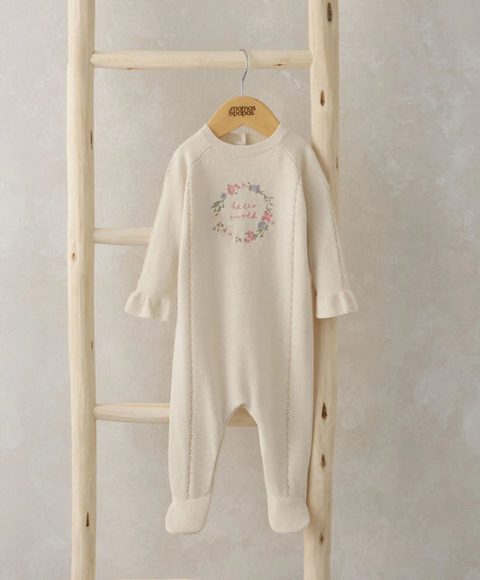 Hello World All In One | Sleepsuit | Mamas & Papas for Mamas & Papas LB - 6hr