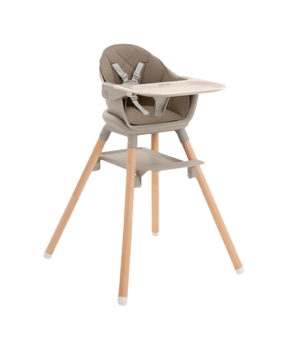 Highchair 2 - in - 1 Woody Beige | High Chair | KikkaBoo for Mamas & Papas LB - Feeding & Weaning
