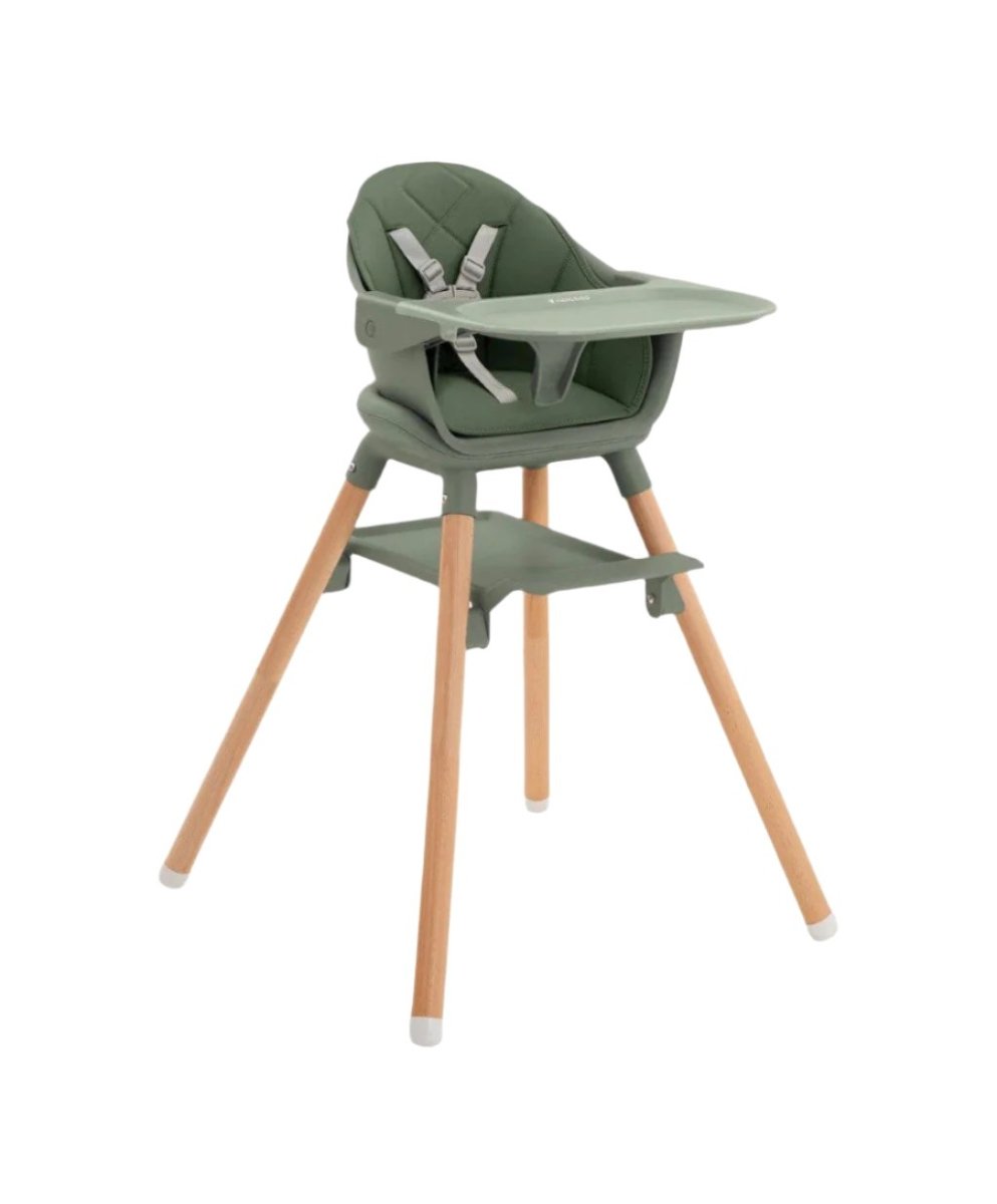 Highchair 2 - in - 1 Woody Nickel | High Chair | KikkaBoo for Mamas & Papas LB - Feeding & Weaning