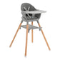Highchair 2 - in - 1 Woody Philippine Gray | High Chair | KikkaBoo for Mamas & Papas LB - Feeding & Weaning