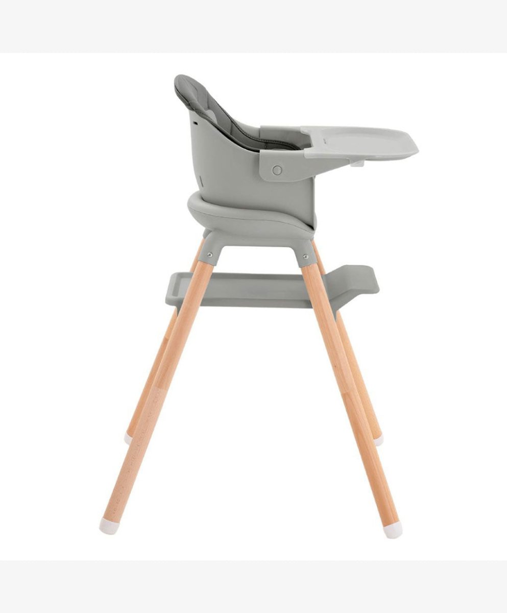 Highchair 2 - in - 1 Woody Philippine Gray | High Chair | KikkaBoo for Mamas & Papas LB - Feeding & Weaning