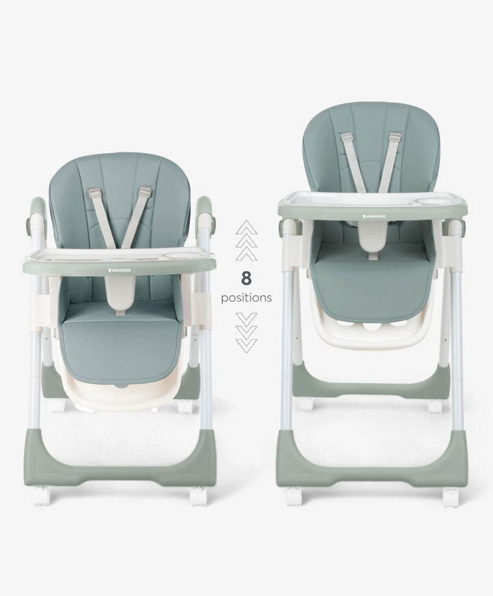 Highchair Spicy Mint | High Chair | KikkaBoo for Mamas & Papas LB - Feeding & Weaning