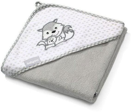 Hooded Bamboo Towel 100x100 | Bath Towel | Babyono for Mamas & Papas LB - 6hr