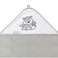 Hooded Bamboo Towel 100x100 | Bath Towel | Babyono for Mamas & Papas LB - 6hr
