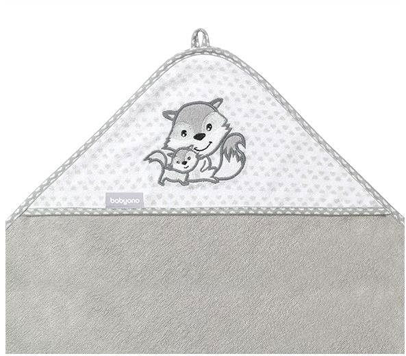 Hooded Bamboo Towel 100x100 | Bath Towel | Babyono for Mamas & Papas LB - 6hr