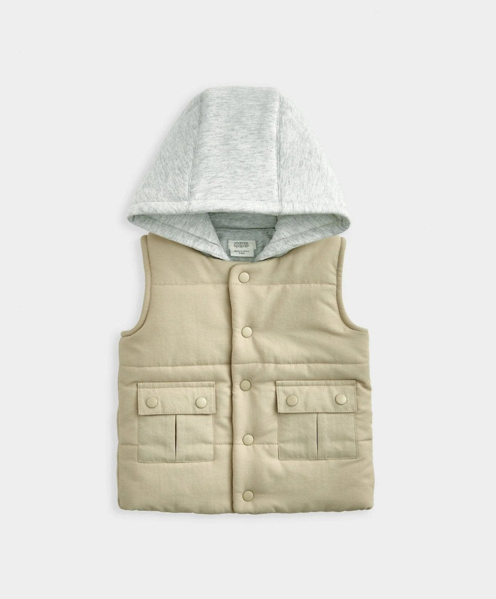 Hooded Gilet | Jacket | Mamas & Papas for Mamas & Papas LB - 6hr