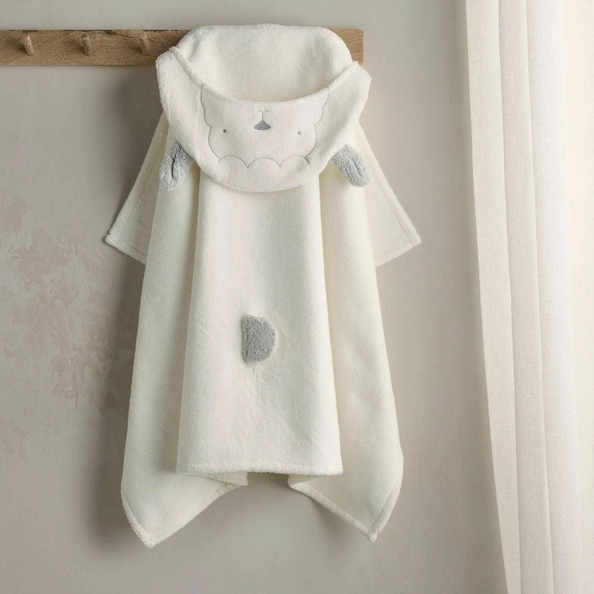 Hooded Towel Lamb | Towel | Mamas & Papas for Mamas & Papas LB - 6hr
