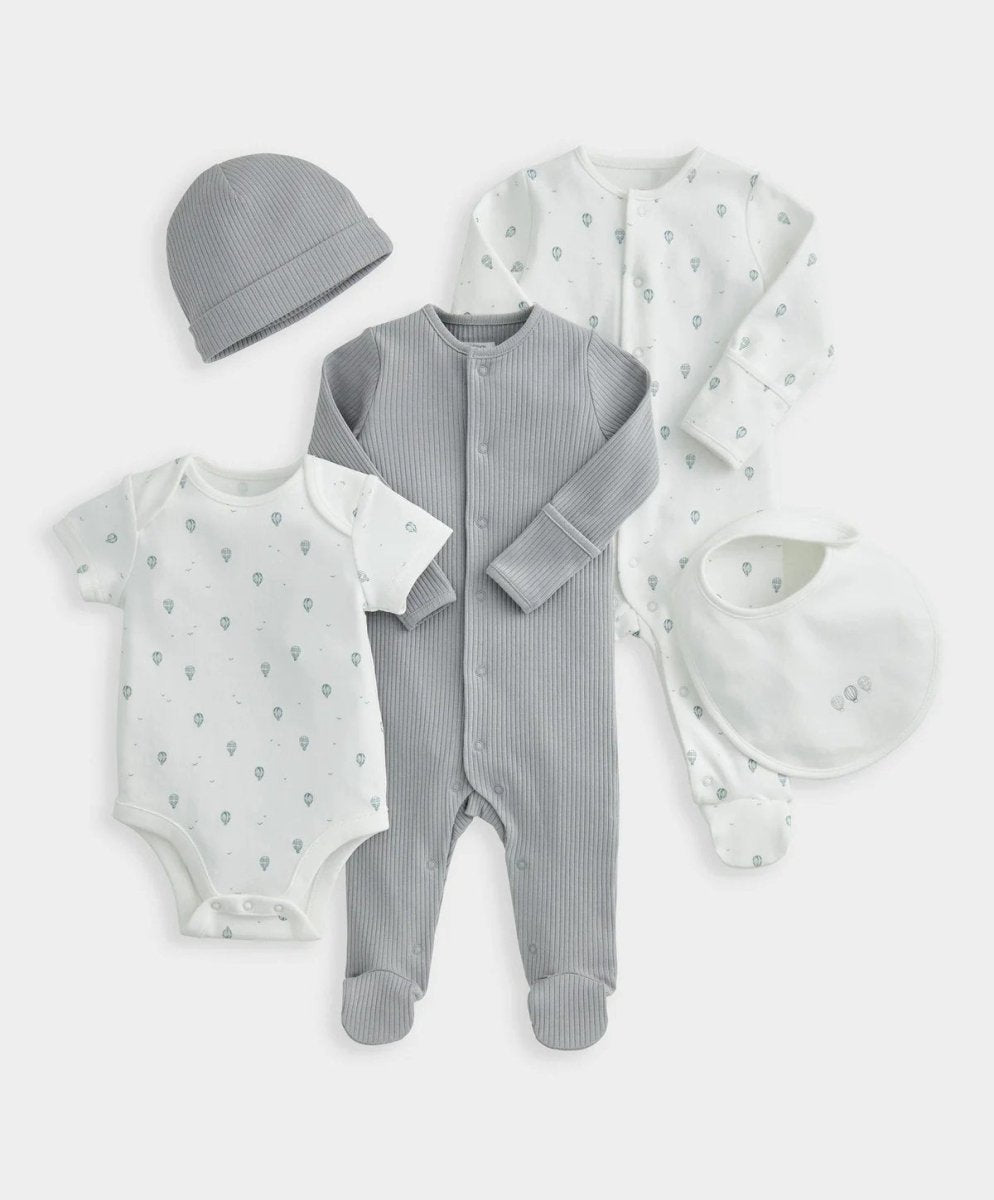 Hot Air Balloon Print Set (5 Pieces) | Set | Mamas & Papas for Mamas & Papas LB - 6hr