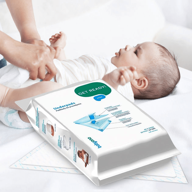 Hygienic Underpads 40x60cm | Changing Mat | Babyono for Mamas & Papas LB - 6hr