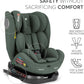 i - Moove 2 i - Size, 40 - 150 cm, 360° Rotation, ISOFIX | Car Seat | Kikkaboo for Mamas & Papas LB - Baby Gear
