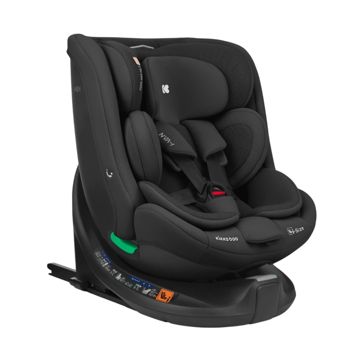 i - Van Black Car seat i - Size (40 - 150 cm) | Car Seat | Kikkaboo for Mamas & Papas LB - Baby Gear