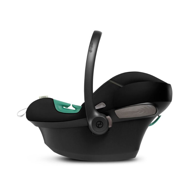 Cybex Aton S2 i-Size Car Seat - Moon Black | Mamas & Papas, Babies, Nursing, Car Seat