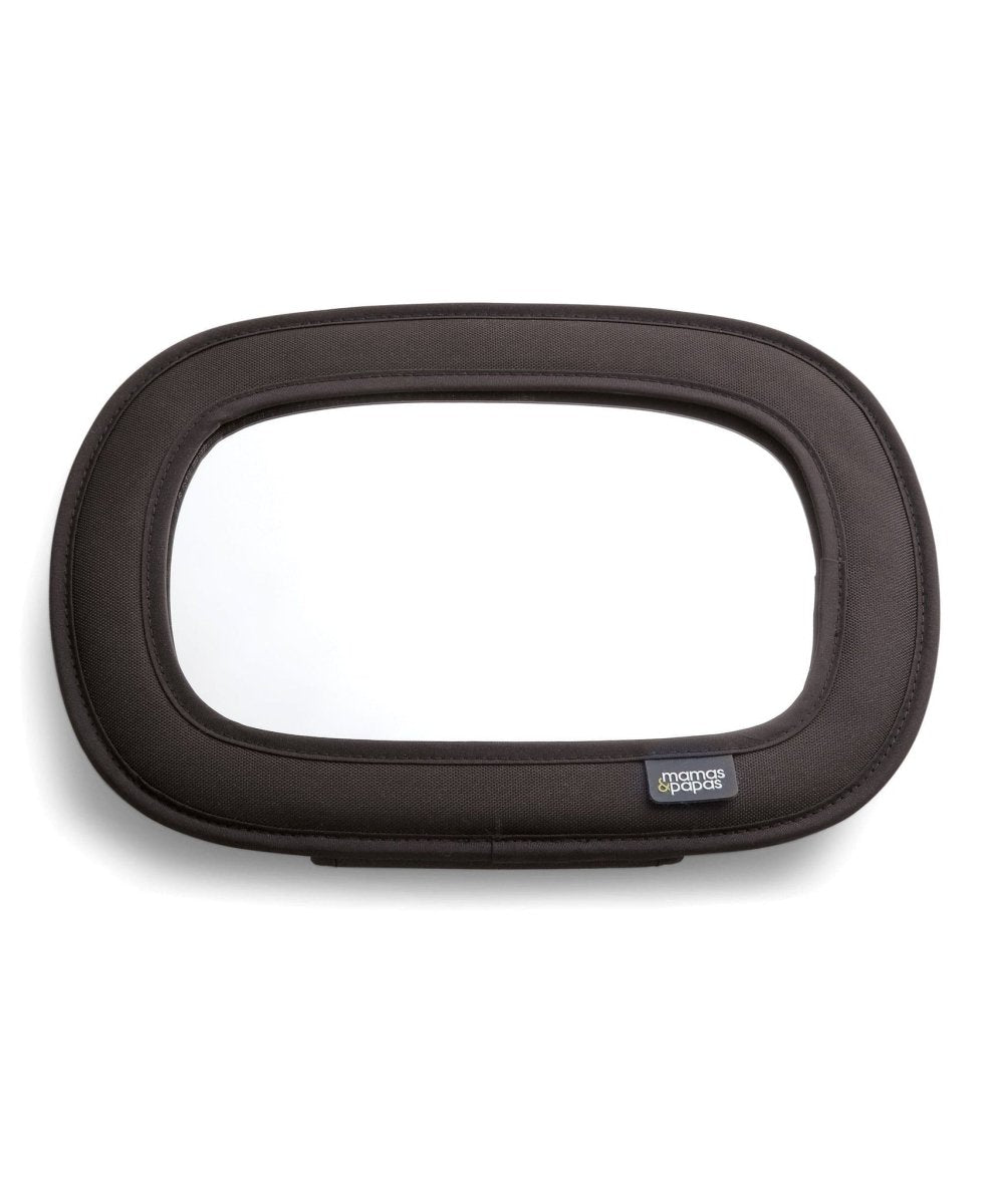 In Car Baby Mirror - Black | Car Mirror | Mamas & Papas for Mamas & Papas LB - Baby Safety