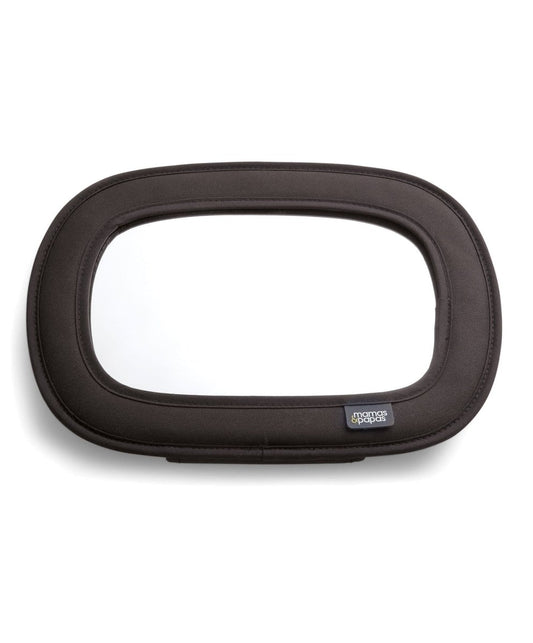 In Car Baby Mirror - Black | Car Mirror | Mamas & Papas for Mamas & Papas LB - Baby Safety