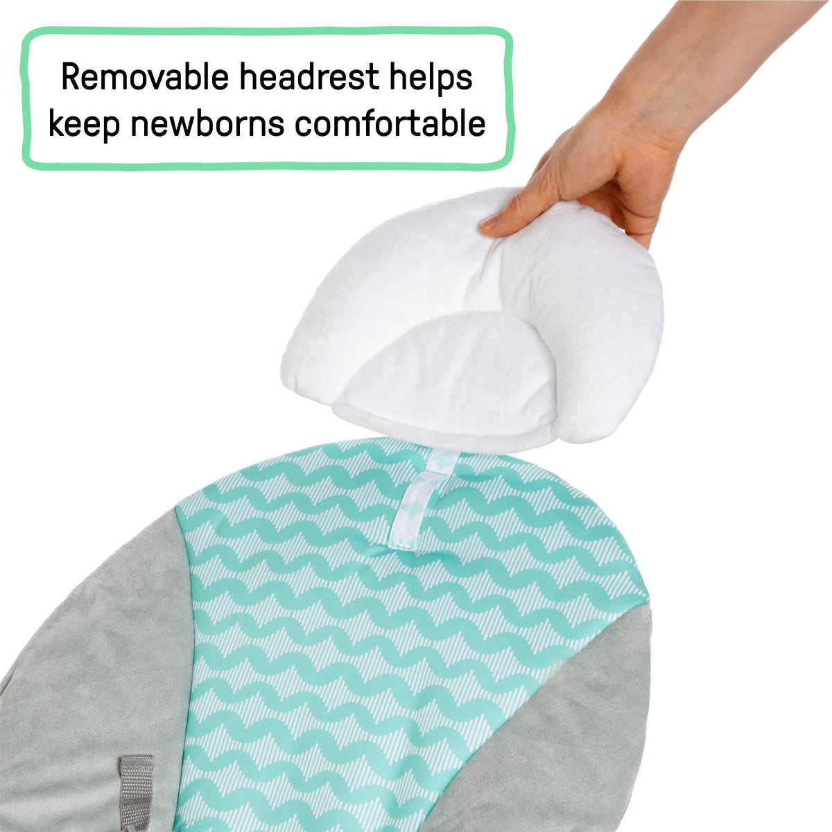 Ity by Ingenuity Bouncity Bounce Vibrating Deluxe Baby Bouncer | Bouncer | Ingenuity for Mamas & Papas LB - 6hr