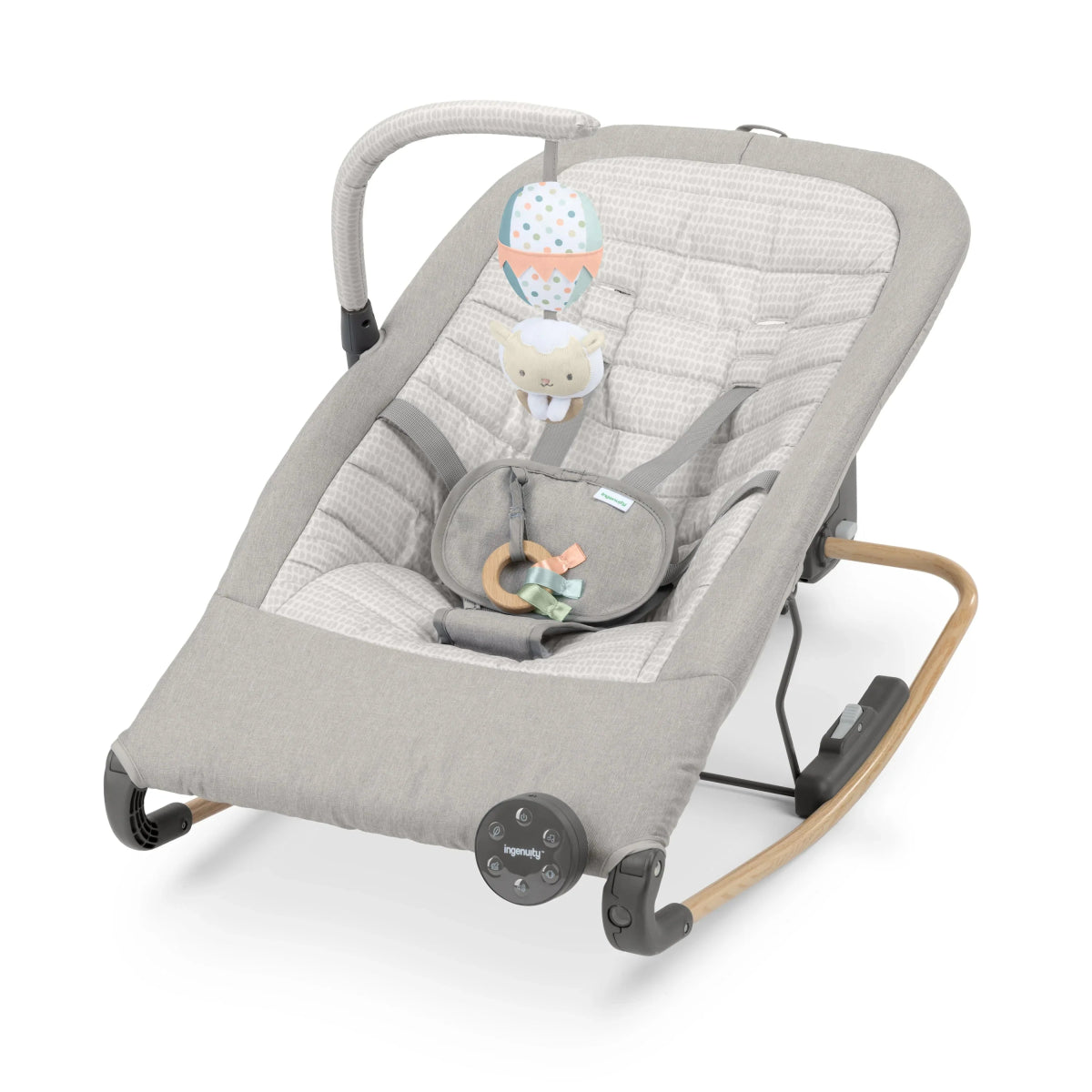 Keep InMotion Automatic Baby Rocking Seat - Soulful Skies | Rocker | Ingenuity for Mamas & Papas LB - Christmas