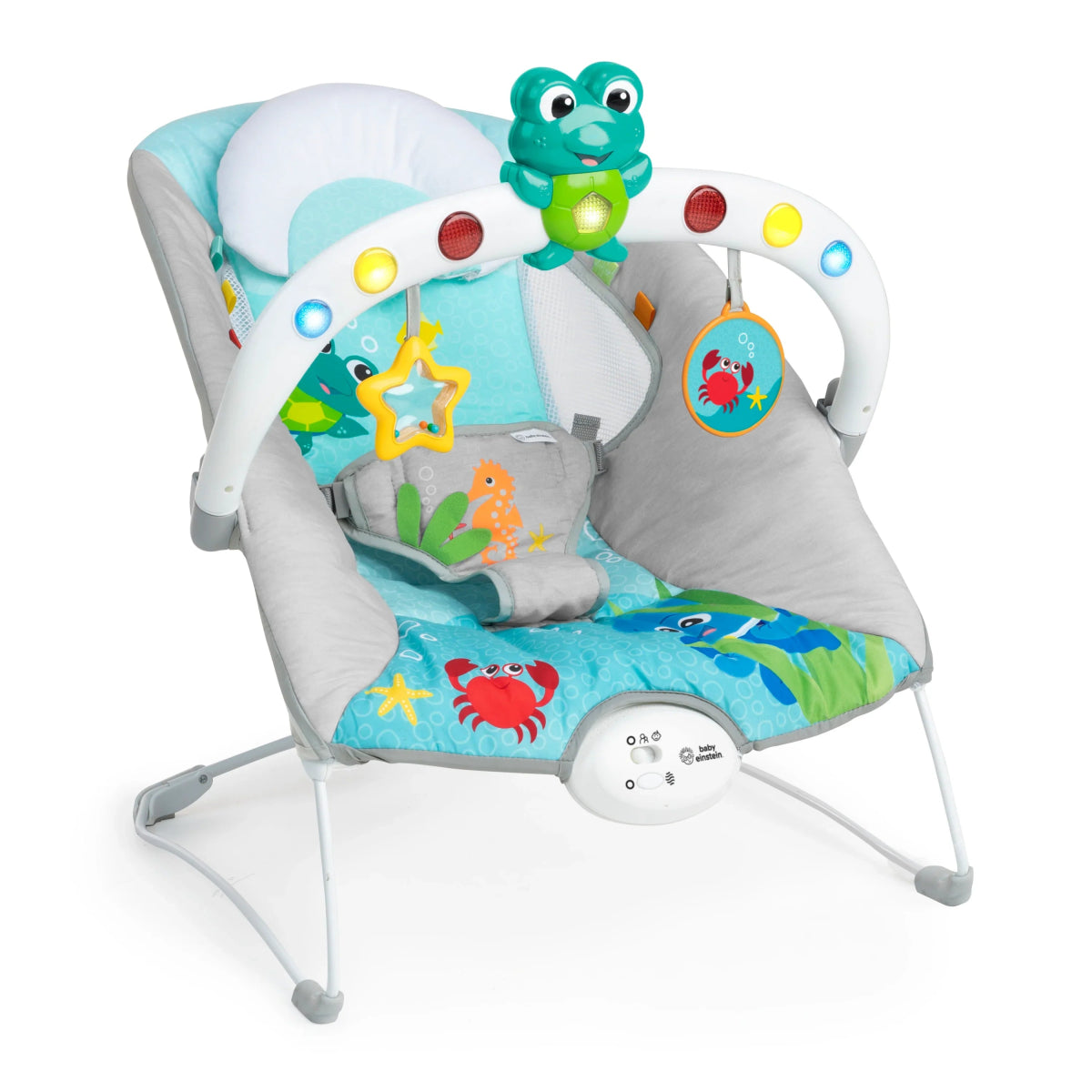 Kick to it Neptune Musical Bouncer | Bouncer | Baby Einstein for Mamas & Papas LB - Furniture & Nursery