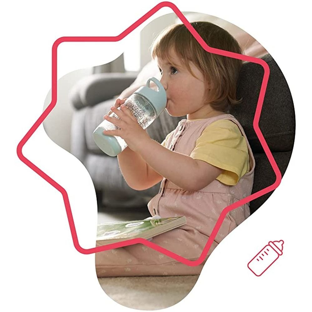 Kids Straw Water Bottle 350ml | Bottle | Badabulle for Mamas & Papas LB - 6hr