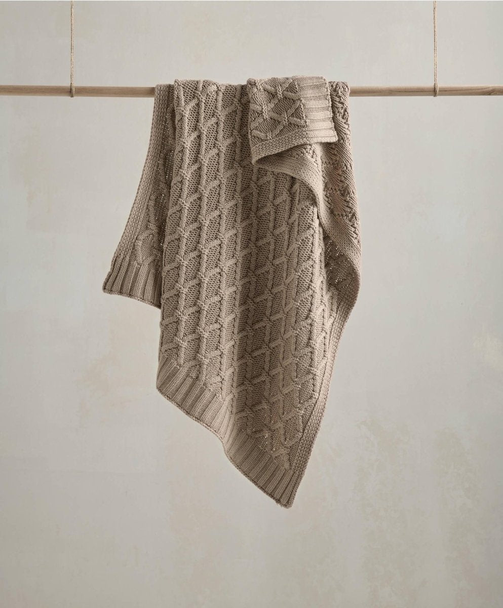 Knitted Blanket - Welcome To The World Seedling | Blanket | Mamas & Papas for Mamas & Papas LB - 6hr