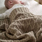 Knitted Blanket - Welcome To The World Seedling | Blanket | Mamas & Papas for Mamas & Papas LB - 6hr