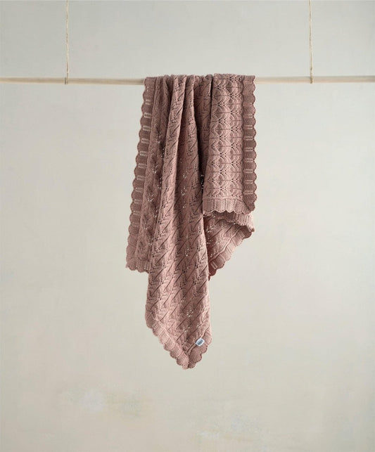 Knitted Blanket Welcome to the World Wildflower | Blanket | Mamas & Papas for Mamas & Papas LB - 6hr