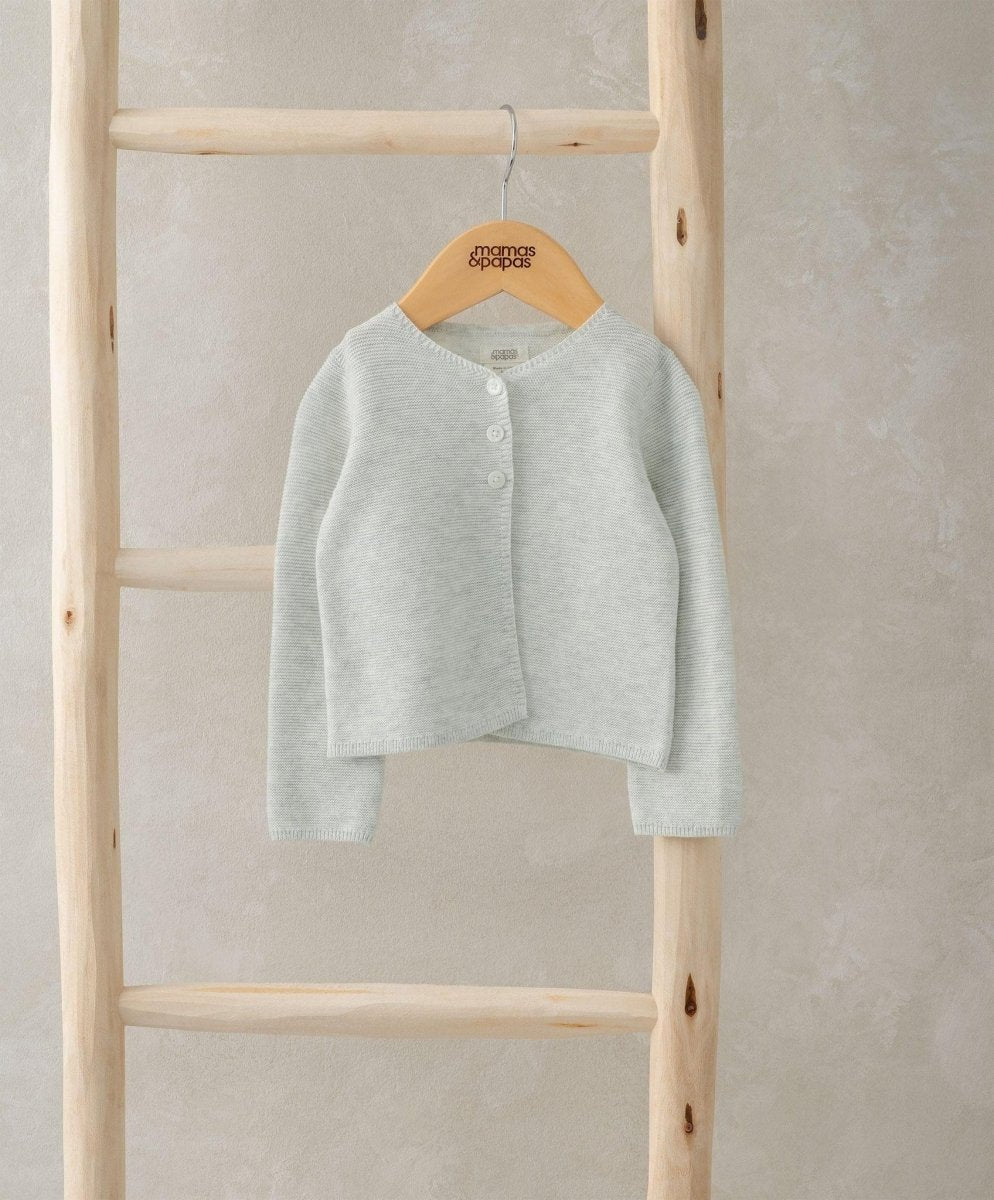 Knitted Cardigan Grey | Cardigan | Mamas & Papas for Mamas & Papas LB - 6hr