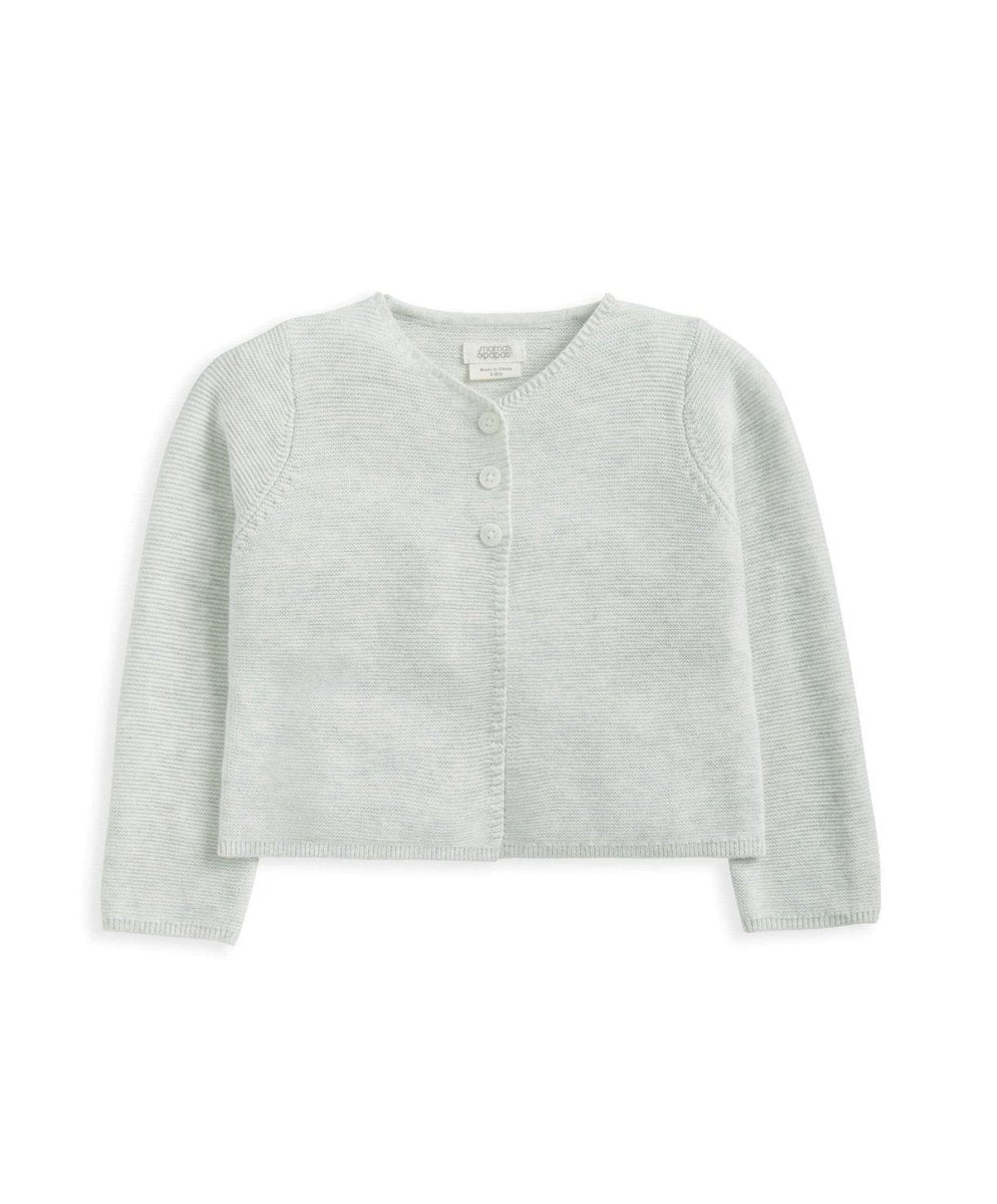Knitted Cardigan Grey | Cardigan | Mamas & Papas for Mamas & Papas LB - 6hr