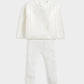 Knitted Cardigan & Leggings 2 Piece White | Set | Mamas & Papas for Mamas & Papas LB - 6hr