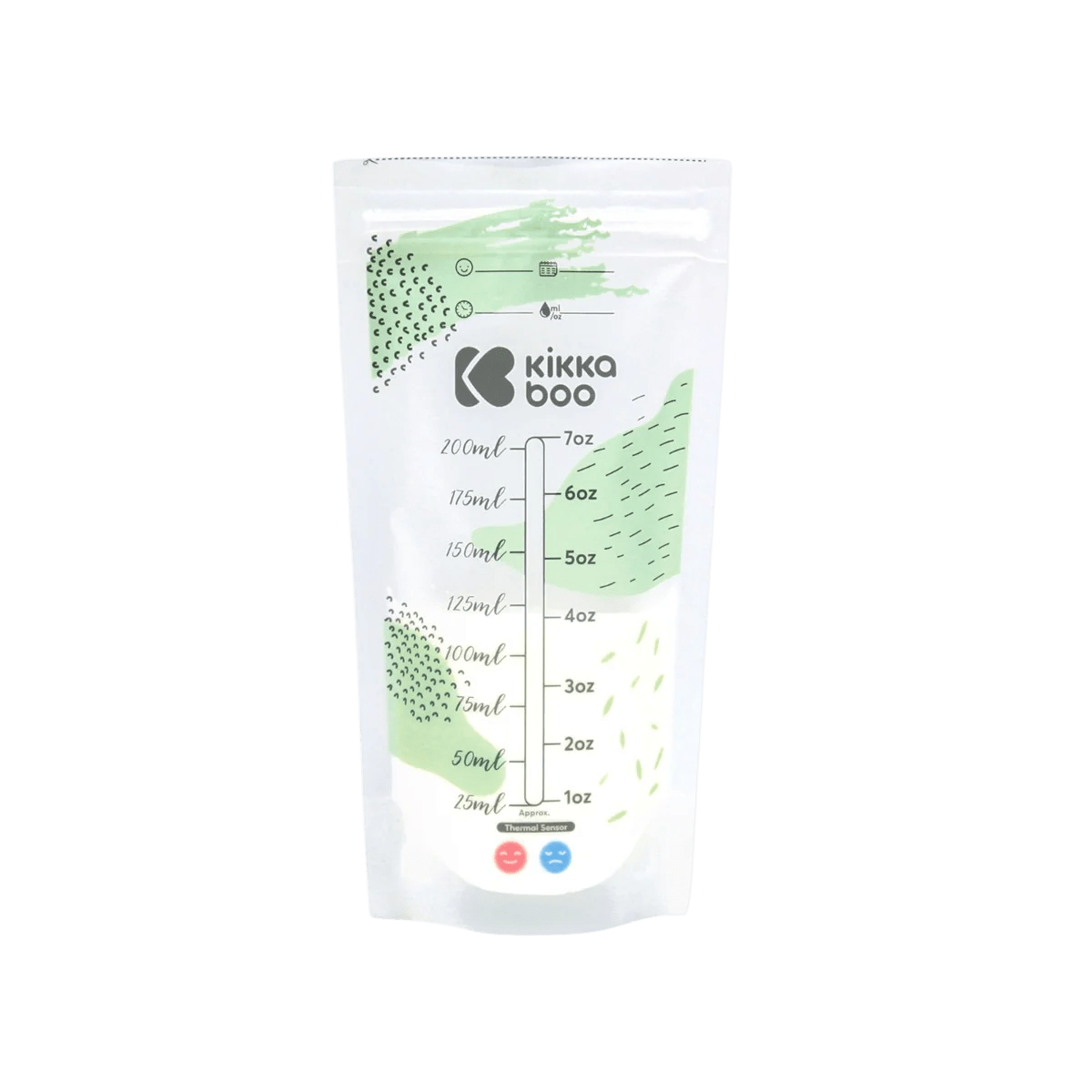 Lactty 50 pcs Milk storage bags with temperature sensor | Milk Storage | Kikkaboo for Mamas & Papas LB - Breast Feeding