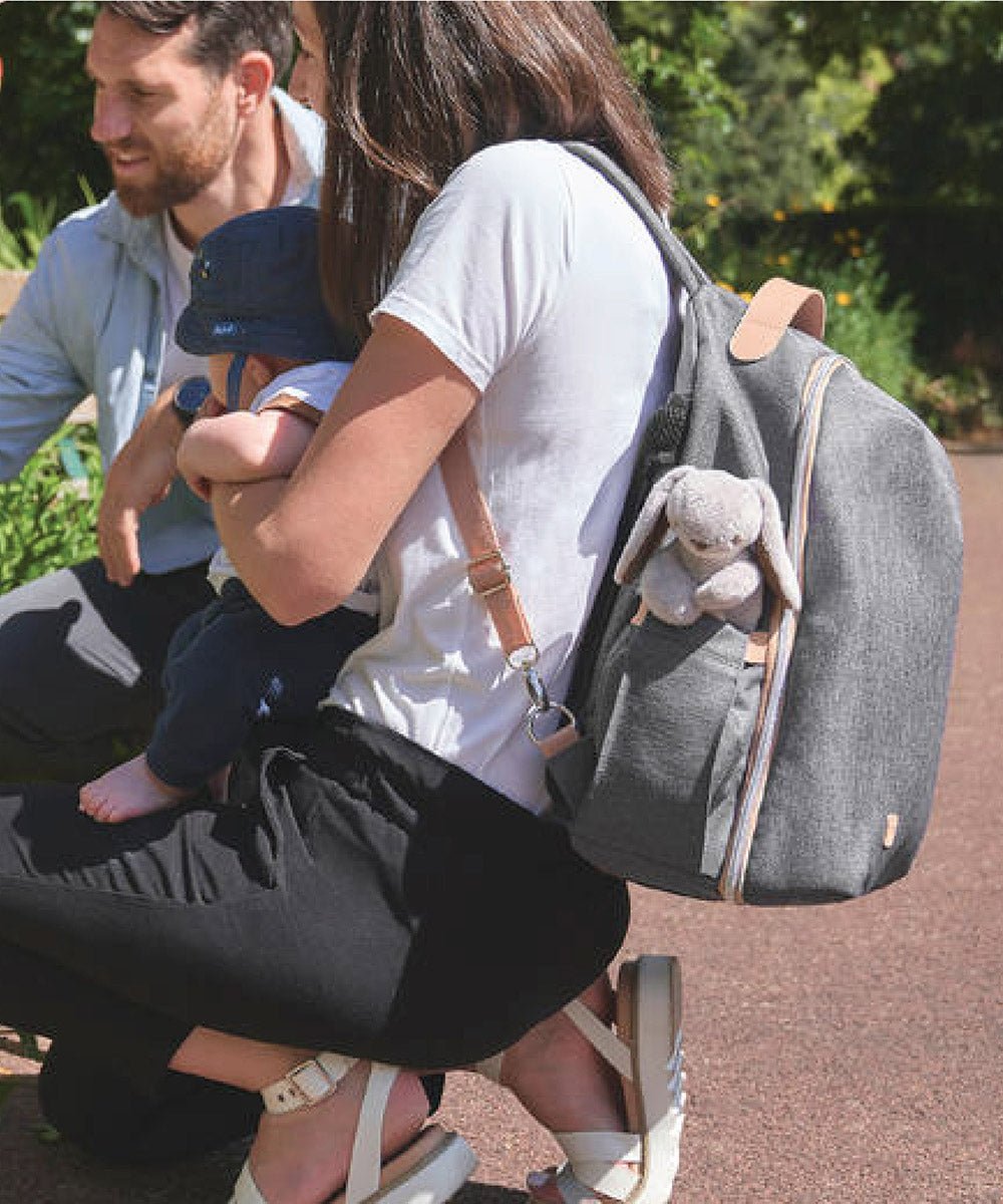 Le Pyla Changing Bag - Smokey Grey | Diaper Bag | Babymoov for Mamas & Papas LB - 6hr