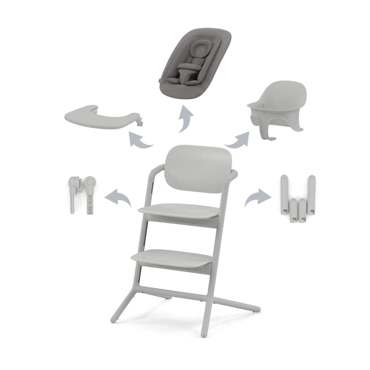 Lemo chair 4 - in - 1 | High Chair | Cybex for Mamas & Papas LB - Feeding & Weaning