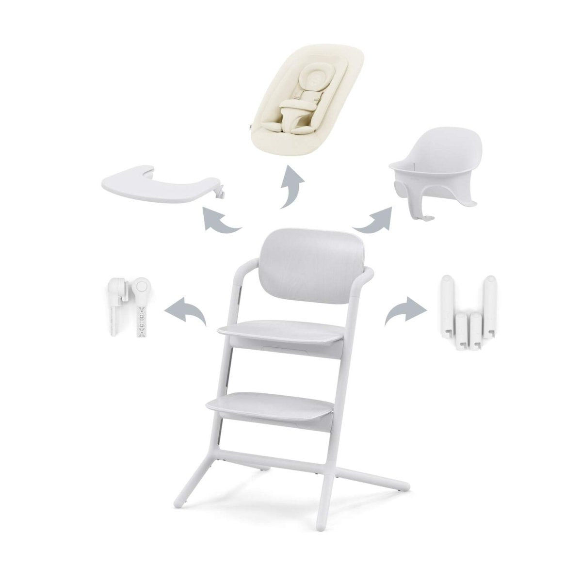 Lemo chair 4 - in - 1 | High Chair | Cybex for Mamas & Papas LB - Feeding & Weaning