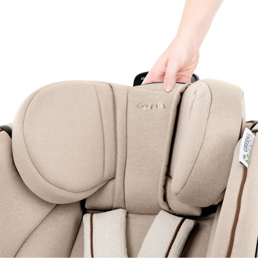 limited edition Revolve 360 Extend All - in - One Car Seat champagne | Car Seat | Evenflo for Mamas & Papas LB - Baby Gear