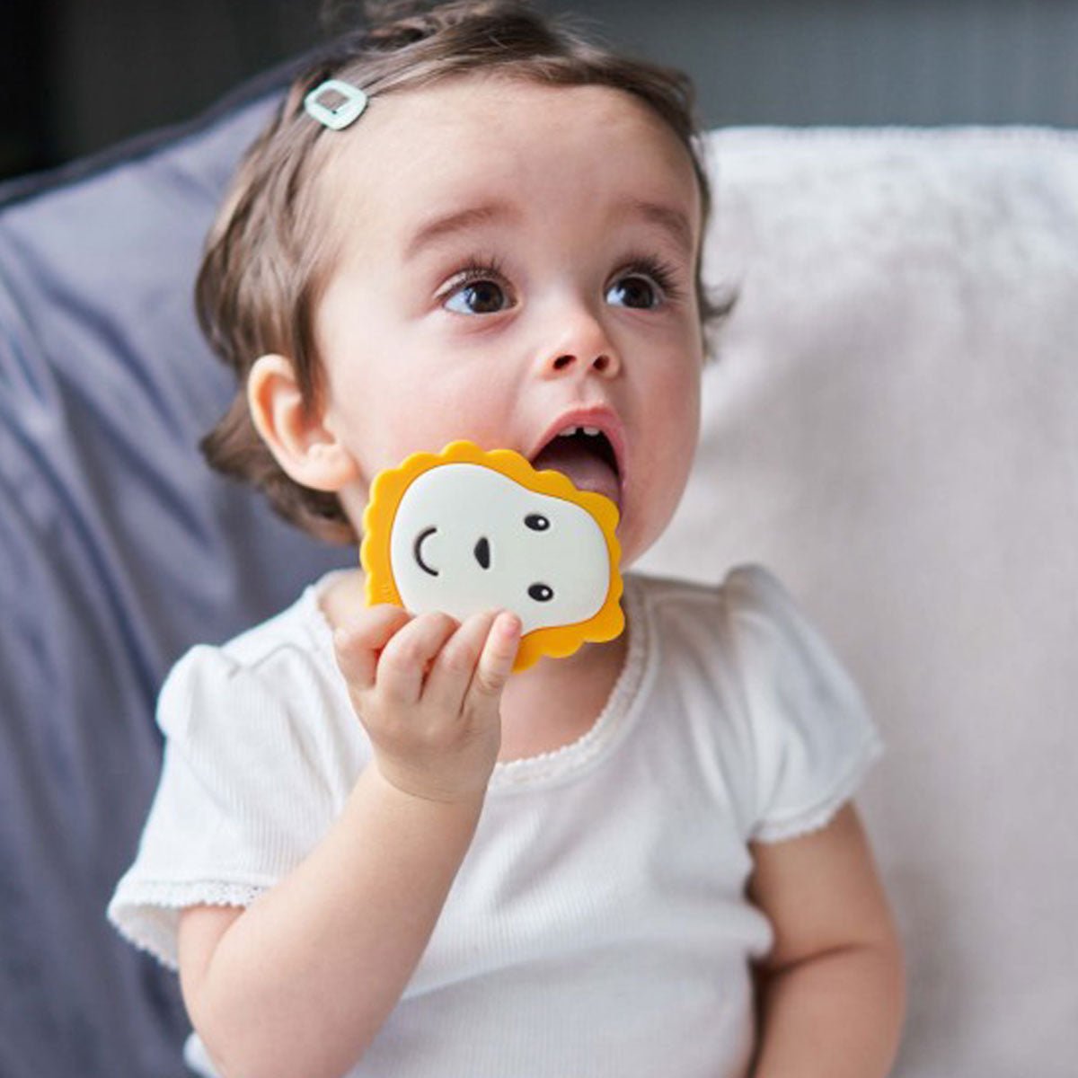 Lion Teether | Teether | Matchstick Monkey for Mamas & Papas LB - Activity & Sensory Toys