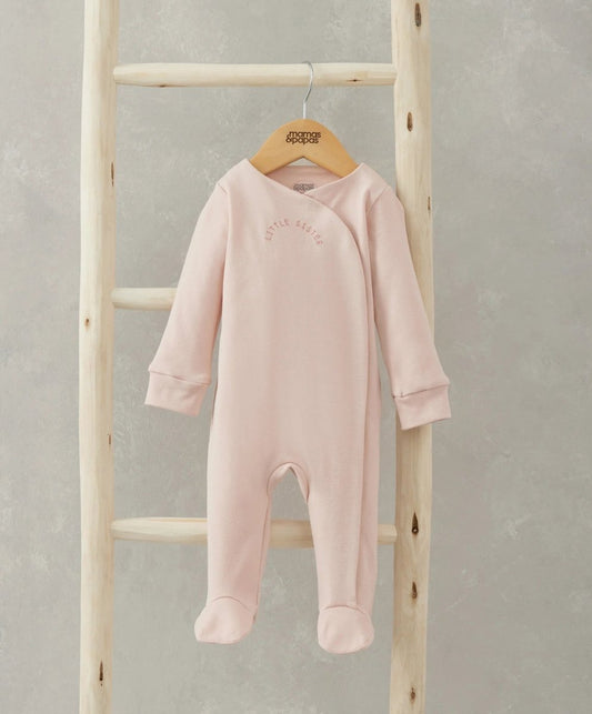 Little Sister All In One - Pink | Sleepsuit | Mamas & Papas for Mamas & Papas LB - 6hr