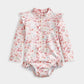 Long Sleeve Floral Swimsuit | Swimsuit | Mamas & Papas for Mamas & Papas LB - 6hr
