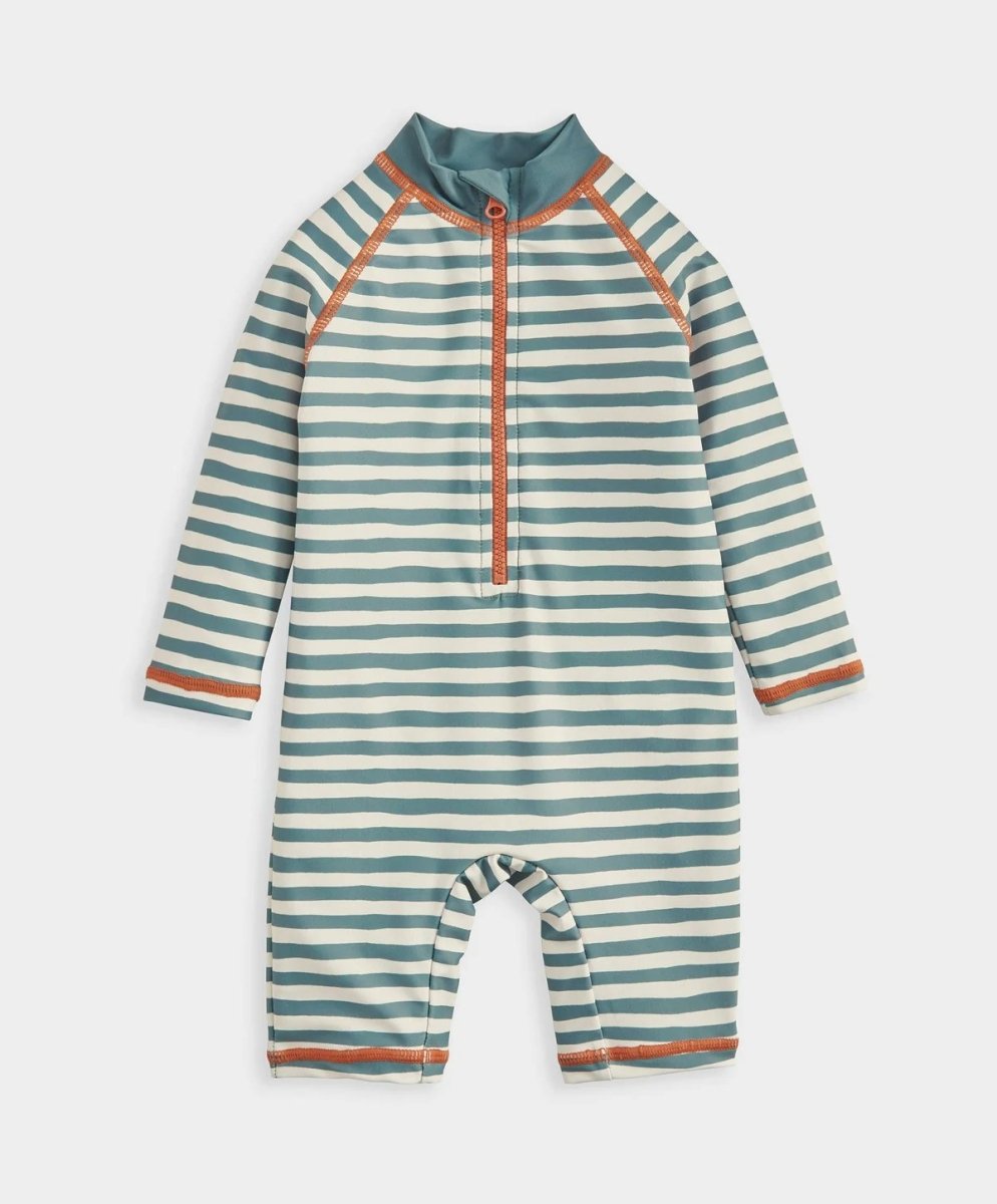 Long Sleeve Stripe Rashsuit | Swimsuit | Mamas & Papas for Mamas & Papas LB - 6hr