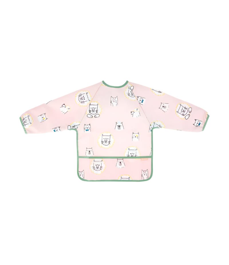 Long Sleeved Bib Waterproof Feeding Apron with Built - in Pocket Bag | Bib | Babymoov for Mamas & Papas LB - Bibs & Muslins