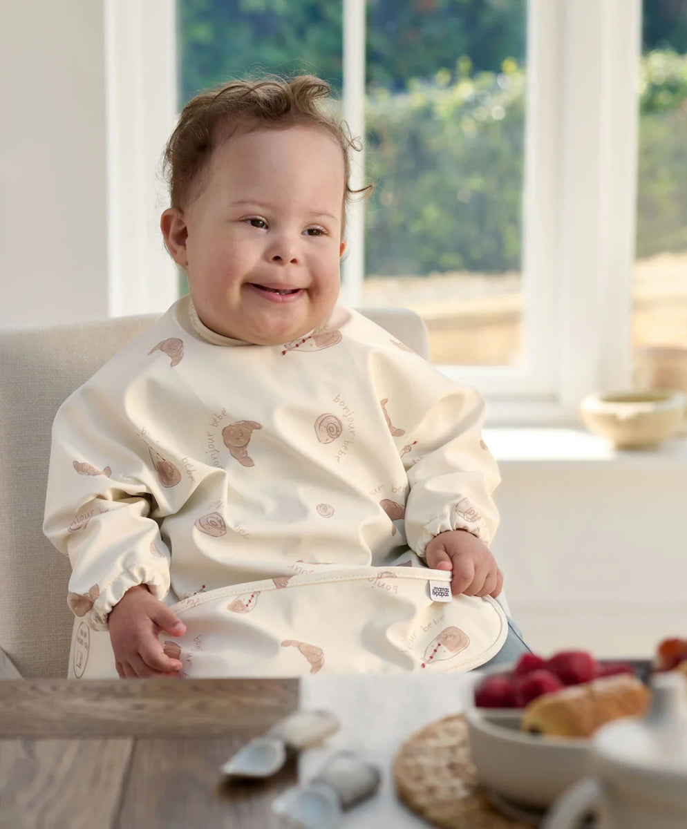 Long - sleeved Bibs Pack of 2 | Bib | Mamas & Papas for Mamas & Papas LB - Bibs & Muslins