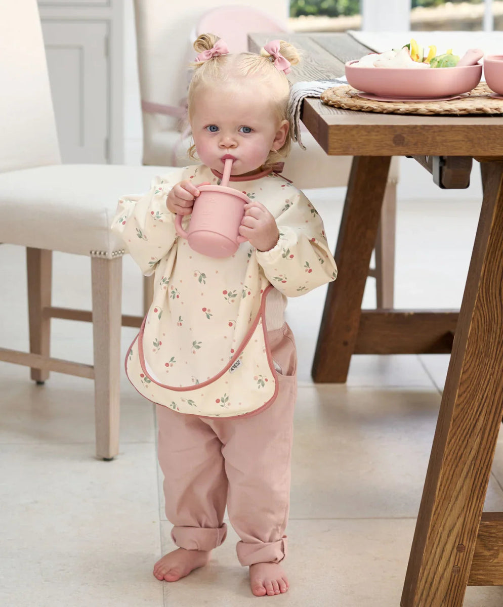 Long - sleeved Bibs Pack of 2 | Bib | Mamas & Papas for Mamas & Papas LB - Bibs & Muslins